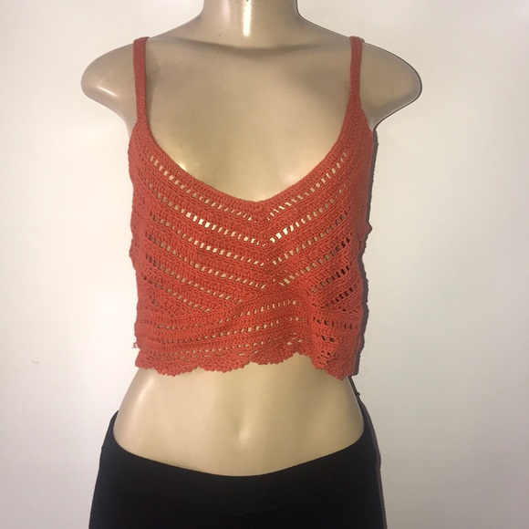 crochet crop top forever 21